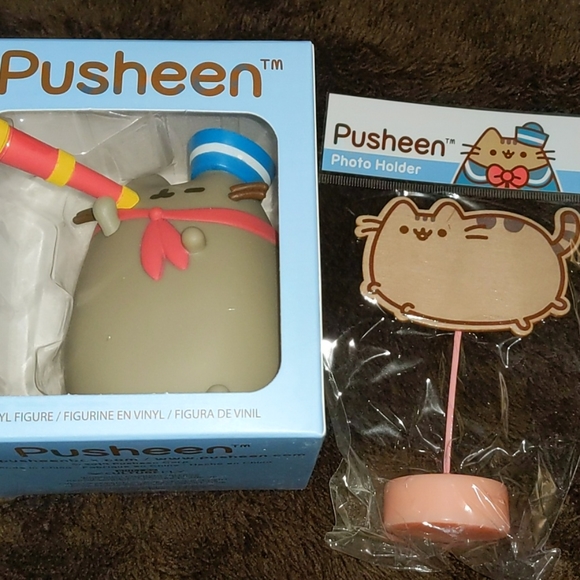 Sailor Pusheen figure and photo clip set - Picture 1 of 3